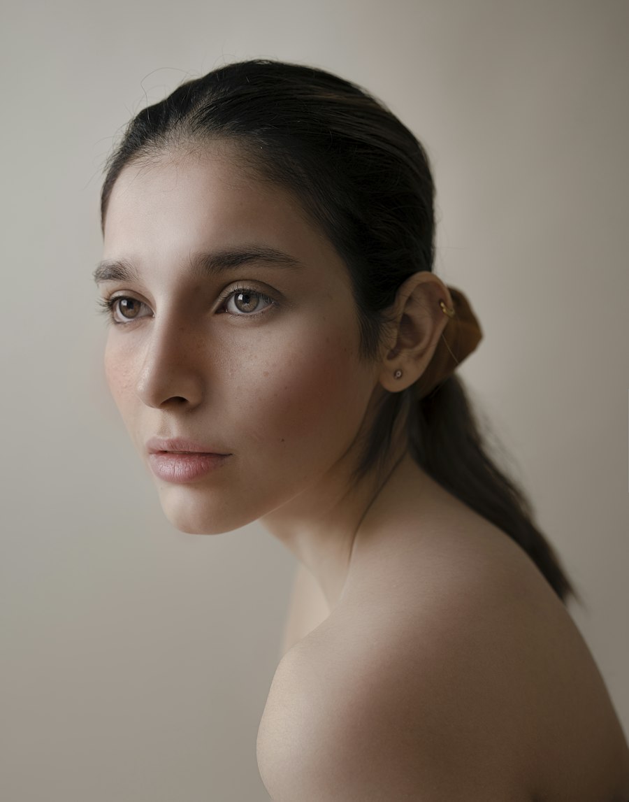 Soft brows and lash look