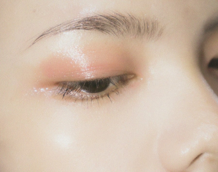 Lash line close up